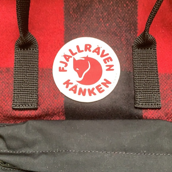 Brand New Fjallraven Kanken Plaid Wool Backpack - Picture 7 of 8